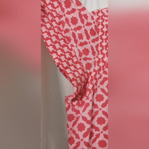 VINEYARD VINES Women's Mixed Tiered Print Dress Size XL - Picture 4 of 12